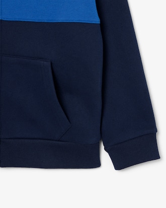 Colour-Block Fleece Sweatshirt