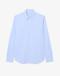 Slim Fit Striped Stretch Poplin Shirt