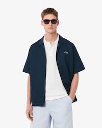 Relaxed Fit Waffle Texture Shirt