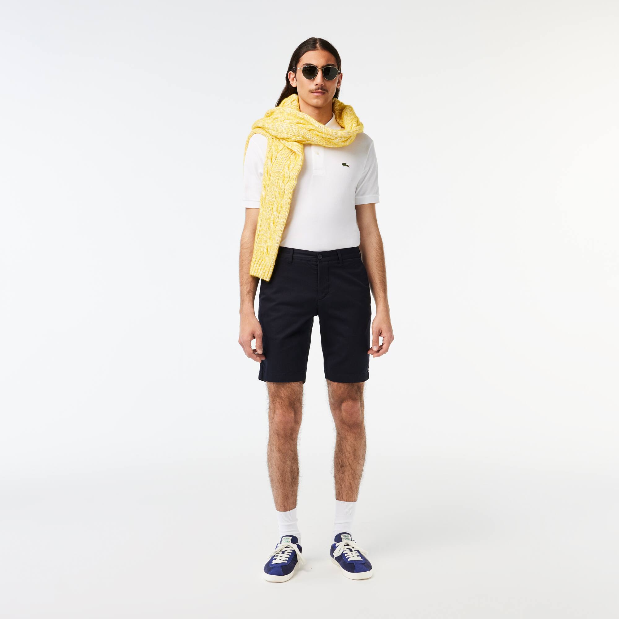 Lacoste slim fit bermuda shorts clearance
