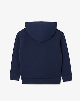 Fleece Contrast Print Sweatshirt