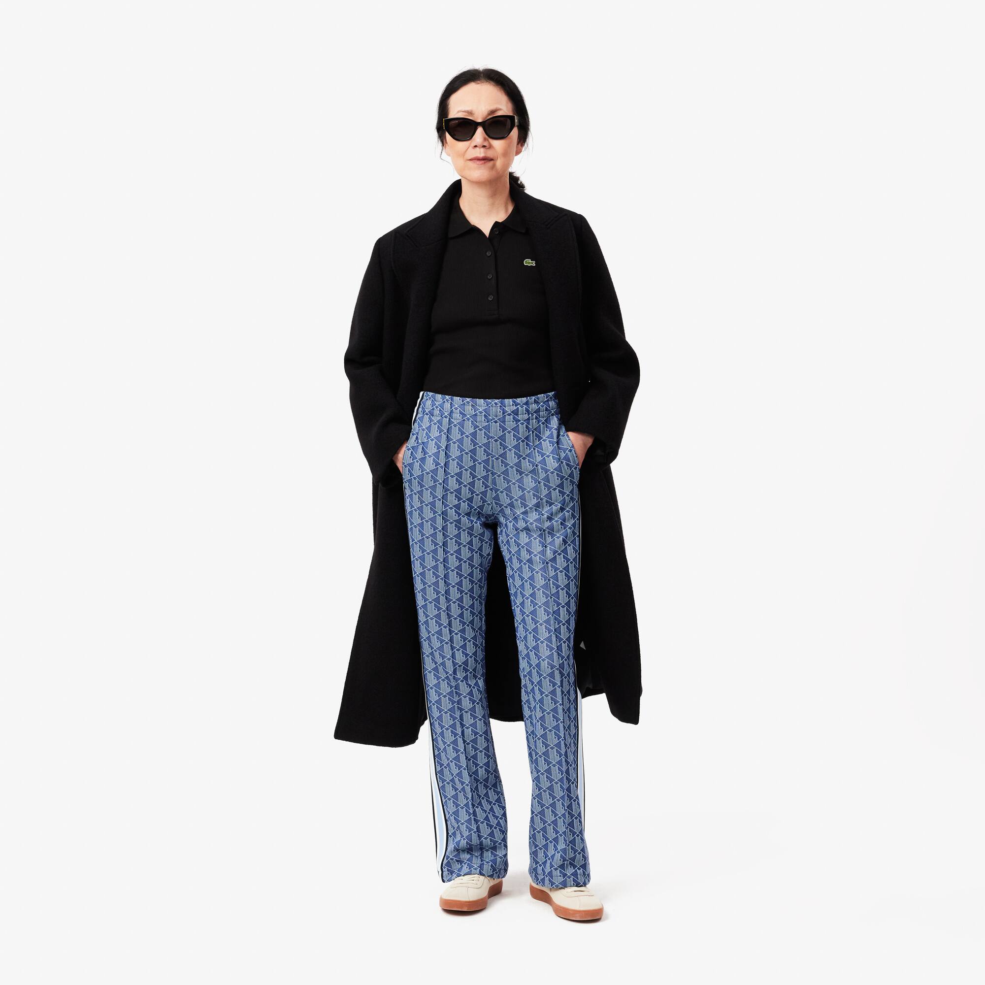 Flared Monogram Sweatpants - Women's Trackpants - New In