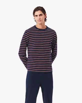 Striped Cotton Pyjama Set