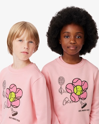 Printed Crew Neck Sweatshirt