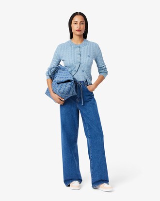 Women's Court Cage Leather Sneakers