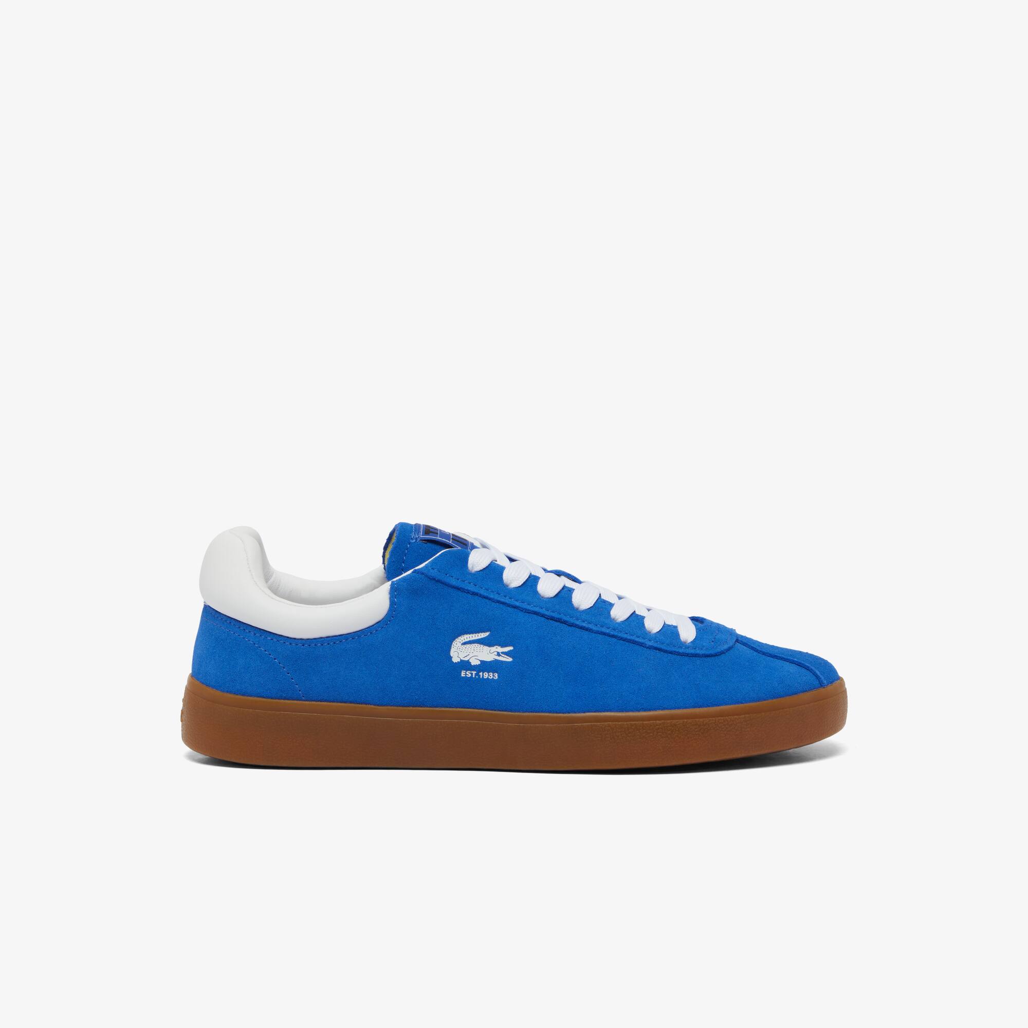 (取寄) ラコステ メンズ ベースショット スニーカー Lacoste men Baseshot Sneakers Blue/Gum Men's Baseshot Suede Sneakers - Men's Sneakers - New In 2026 | Lacoste