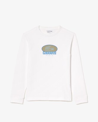 Heavy Cotton Badge Print T-shirt