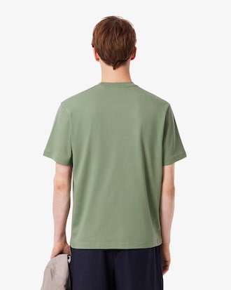 Cotton T-shirt with Breast Pocket