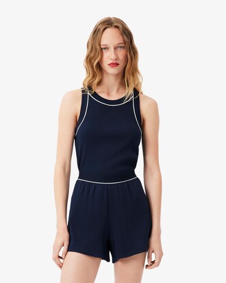 Ribbed Cotton Pyjama Set