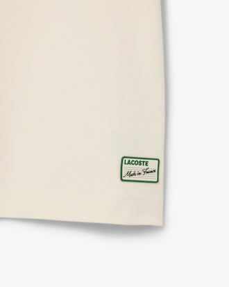 French Made Classic Fit Stripe Collar Polo Shirt