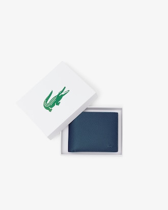 Chantaco Zipped Piqu&eacute; Leather Billfold