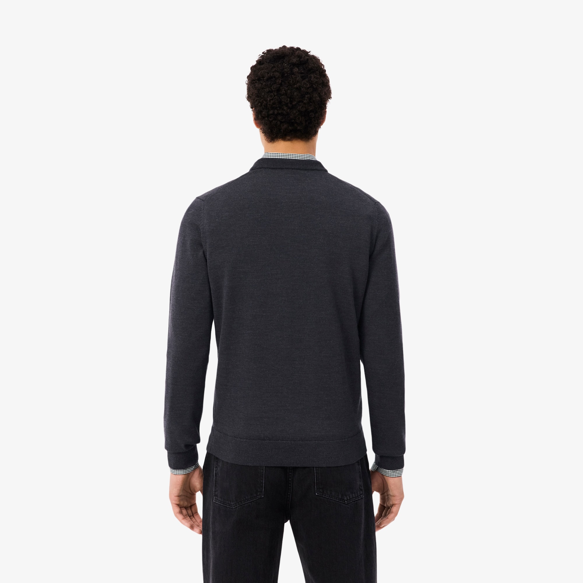 Merino Wool Crew Neck Sweater - Men's Knitwear - New In 2026 | Lacoste