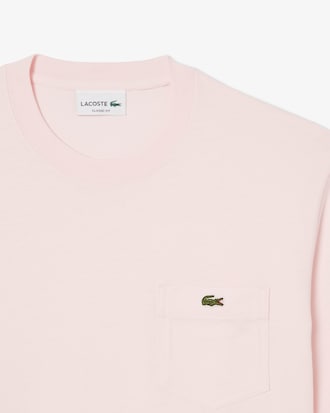 Cotton T-shirt with Breast Pocket
