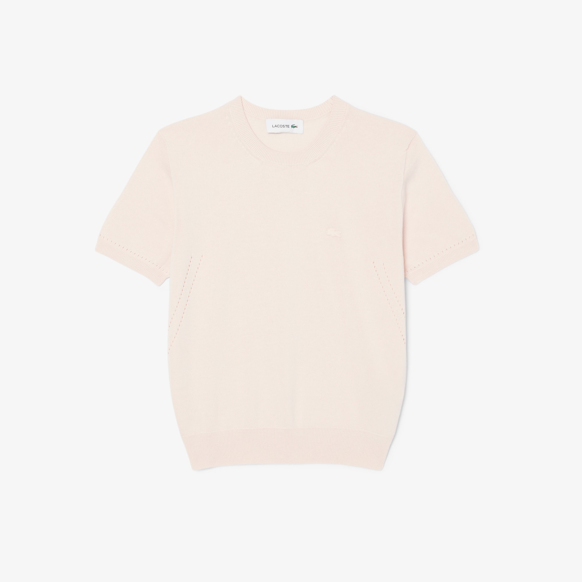 Short Sleeved 3D Knit Sweater - Women's Knitwear - New In 2026
