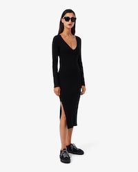 Long Seamless Ribbed Dress