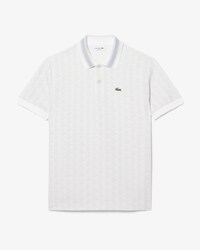 Classic Fit Monogram Jacquard Polo Shirt