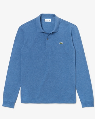 Classic Fit Long Sleeved L.12.12 Polo Shirt