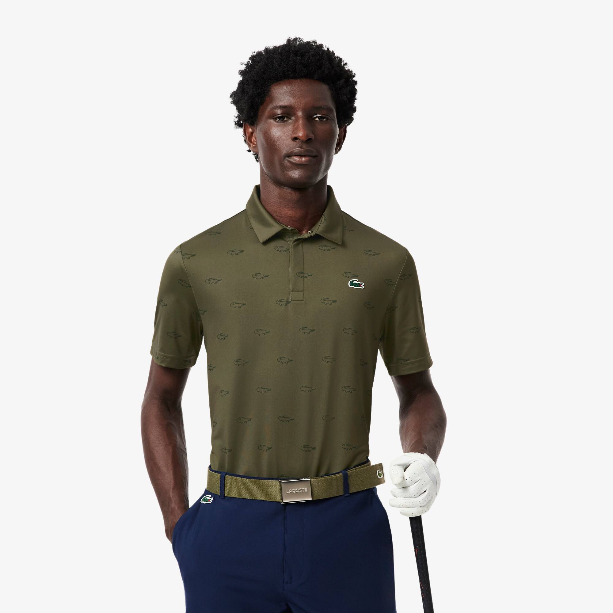 Regular Fit UV Protect Golf Polo Shirt - Men's Short Sleeves Polo