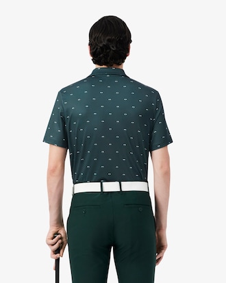 Regular Fit Printed Golf Polo Shirt