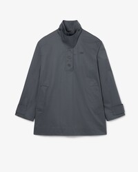 Runway Oversized Twill Mini Dress
