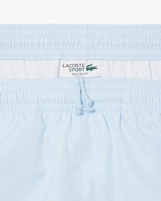 Lightweight Colour-Block Stripe Tennis Shorts