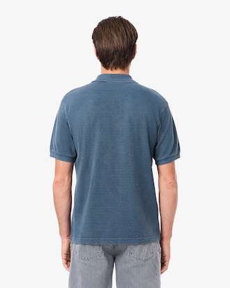 Classic Fit L.12.12 Washed Effect Polo Shirt