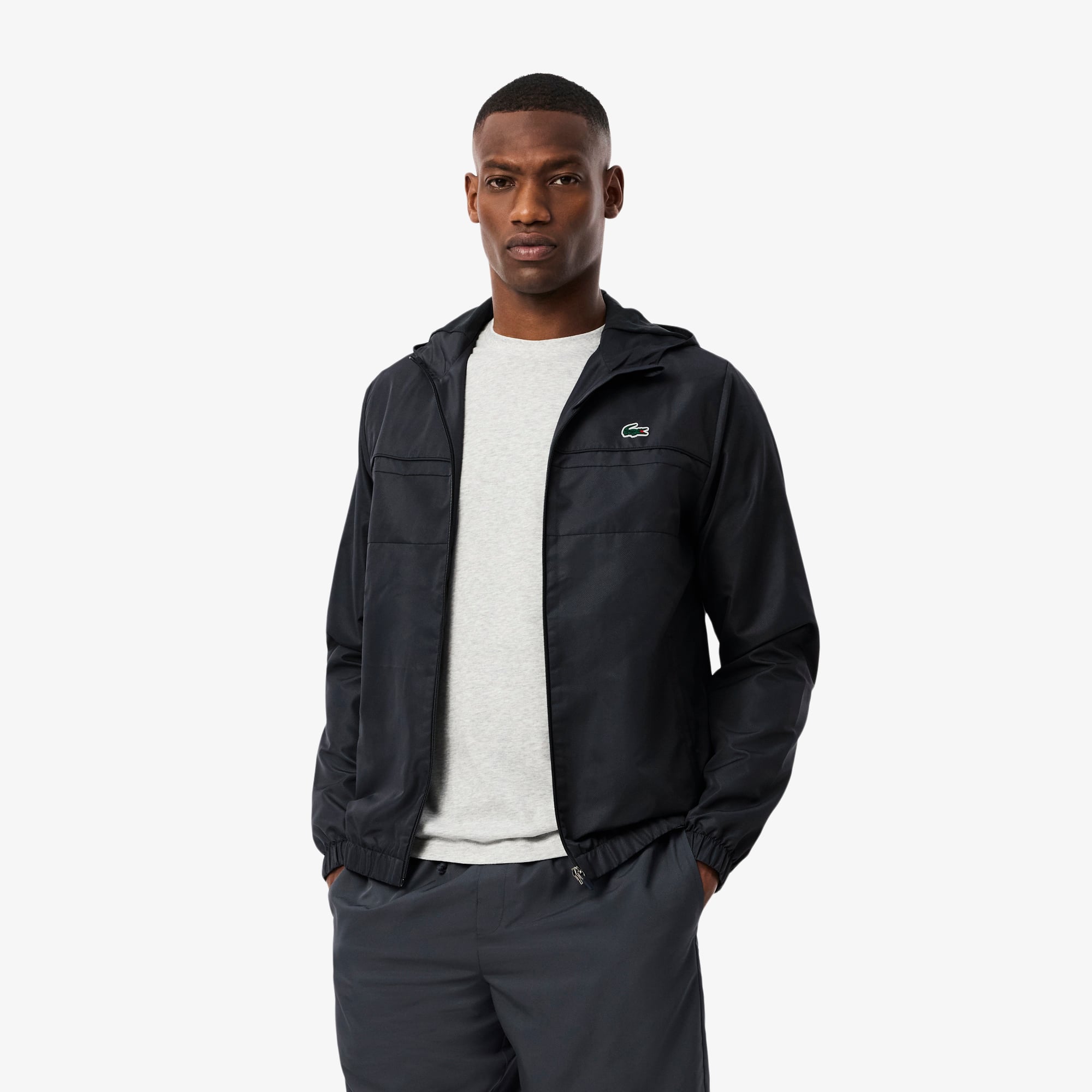 Water-Repellent Sport Track Jacket - Men's Jackets & Coats - New