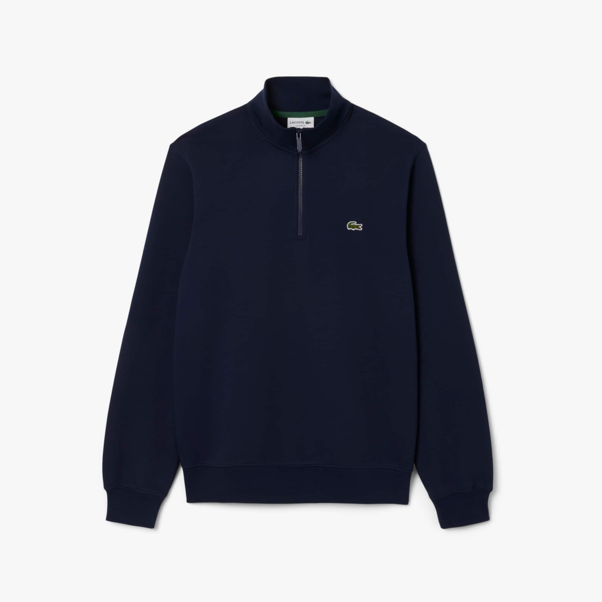 その他 ASINOPLATE "NAVY" High Neck Zipped Fleece Sweatshirt - Men's Sweatshirts - New