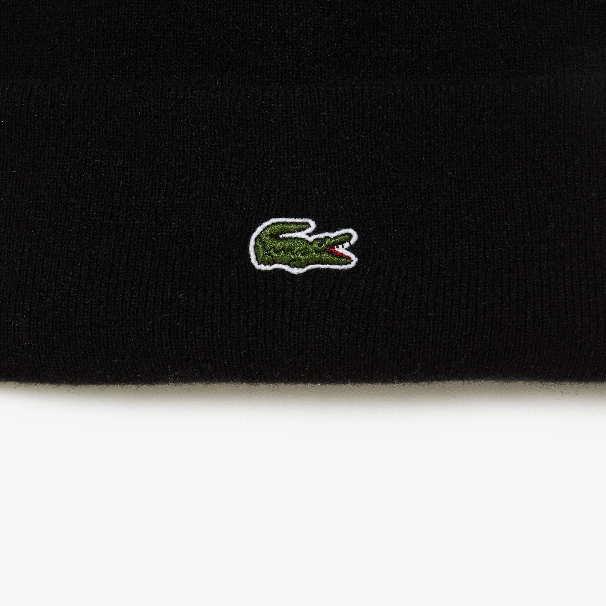 Bonnet lacoste noir revers deals