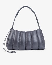 Runway Glossy Padded Nylon Purse