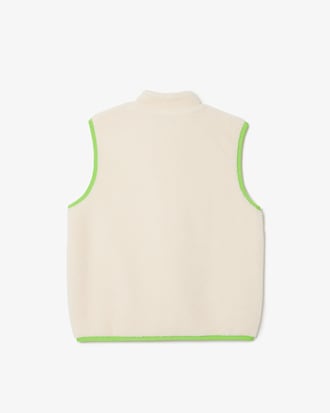 High Neck Fleece Vest