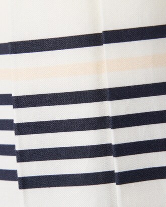 Short Pleated Wrap Skirt