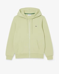 Classic Fit Zipped Fleece Sweatshirt