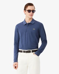 Classic Fit Long Sleeved L.12.12 Polo Shirt