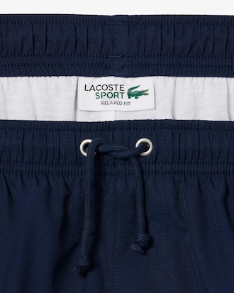 Lightweight Diamond Taffeta Sport Shorts
