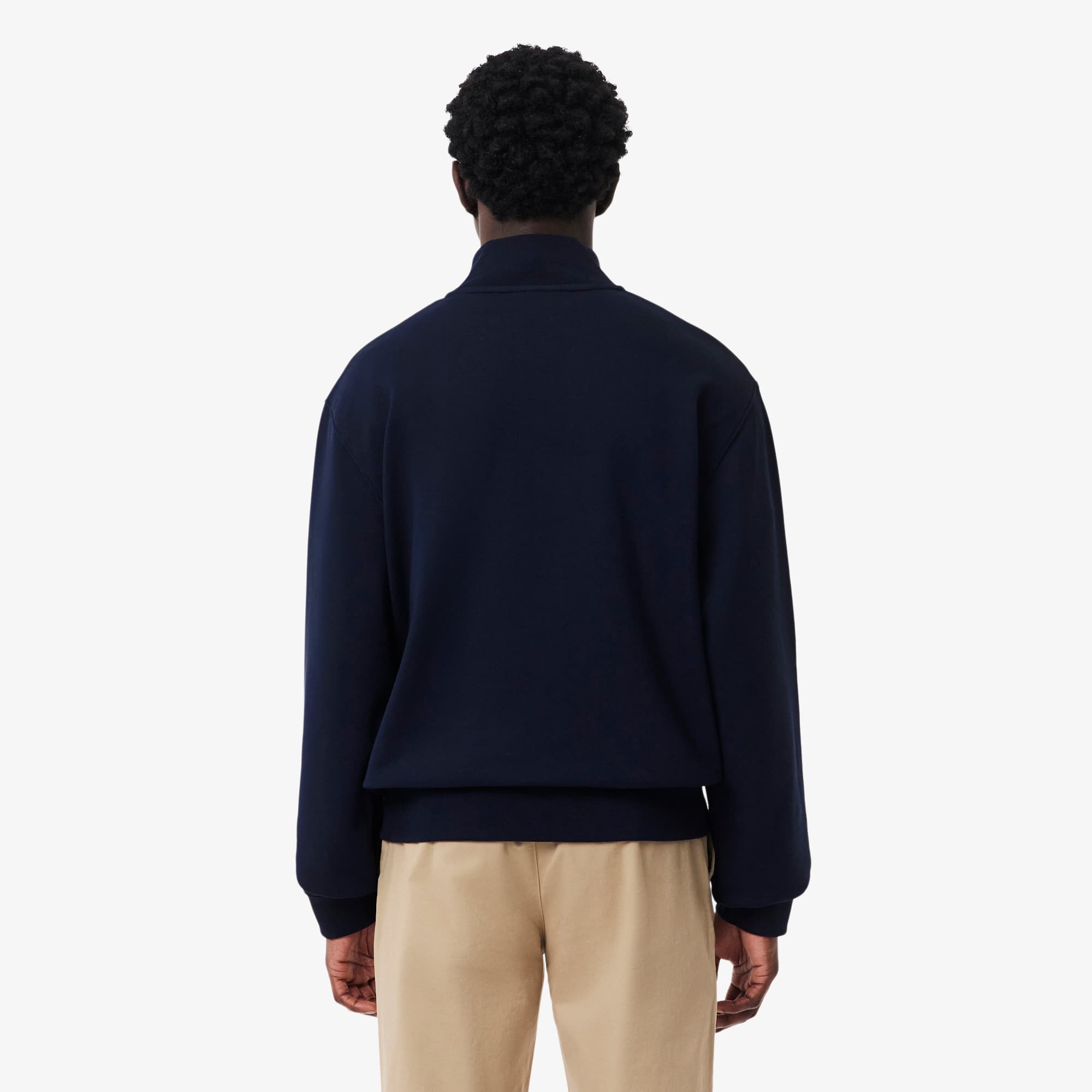 High Neck Zipped Fleece Sweatshirt - Men's Sweatshirts - New In High Neck Zipped Fleece Sweatshirt - Men's Sweatshirts - New In