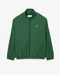 Water-Repellent Hooded Track Jacket