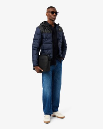 Water-Repellent Quilted Puffed Jacket