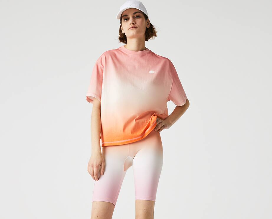 Camisetas para mujer de algodón de primera calidad | LACOSTE