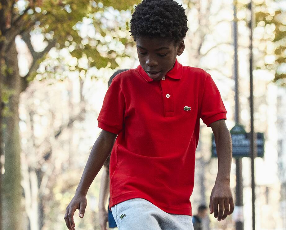 camiseta lacoste niño