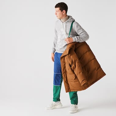 Abrigo acolchado de color &aacute;mbar cl&aacute;sico con elementos desmontables