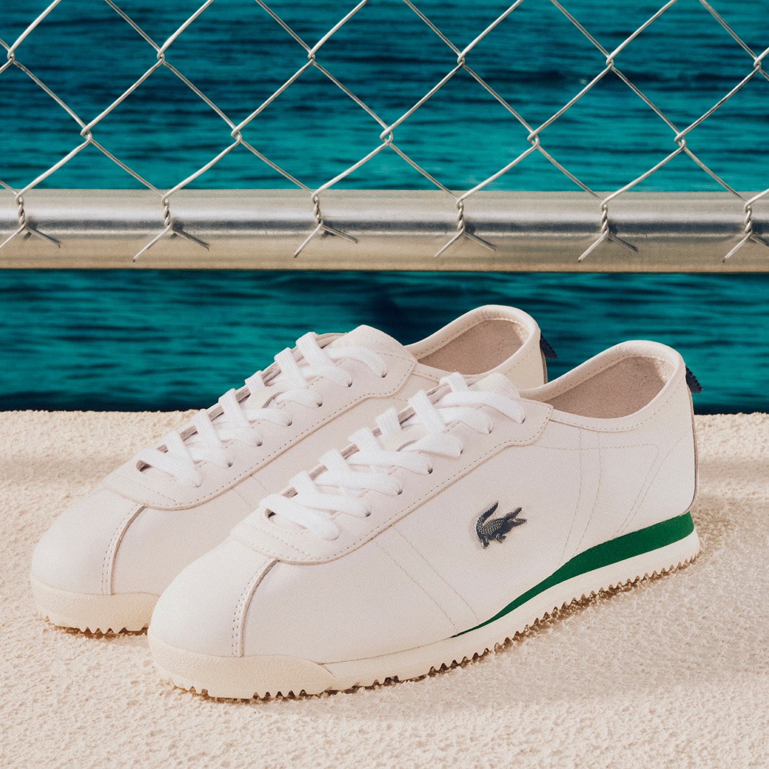 LACOSTEとPolaroid コラボレーションパーカーL ホワイト Lacoste | Colaboración Lacoste x Polaroid | LACOSTE