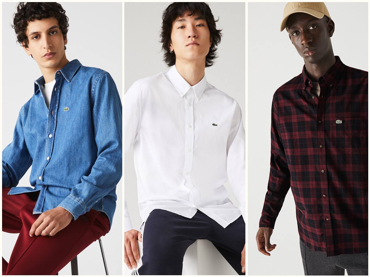 pull la chemise lacoste