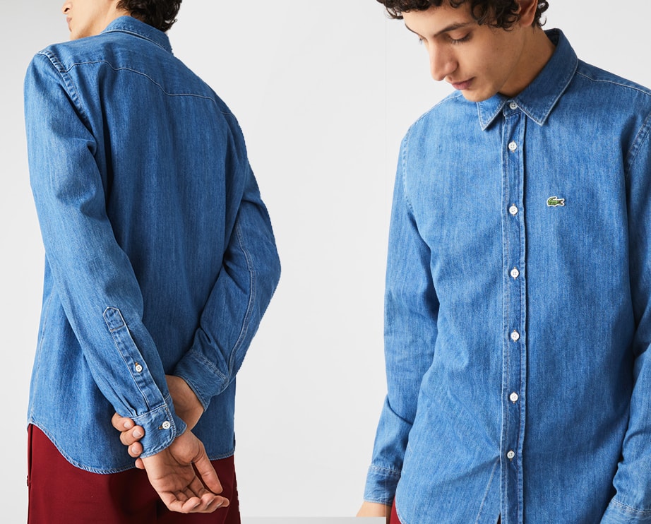 camisas lacoste de vestir