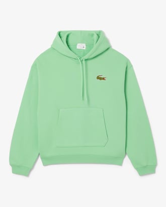 Sudadera con capucha de corte holgado con detalle de insignia