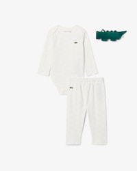 Conjunto de beb&eacute; de algod&oacute;n estampado