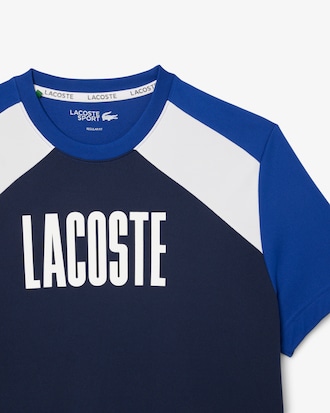 Camiseta deportiva con bloques de color