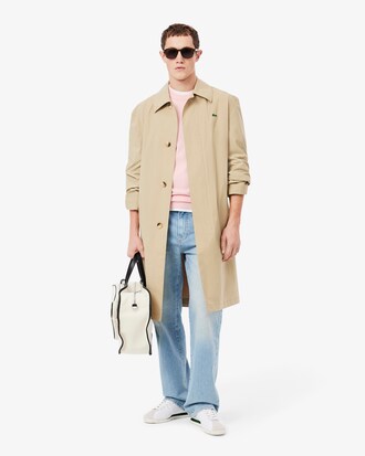 Jersey de cuello redondo de algod&oacute;n monocolor