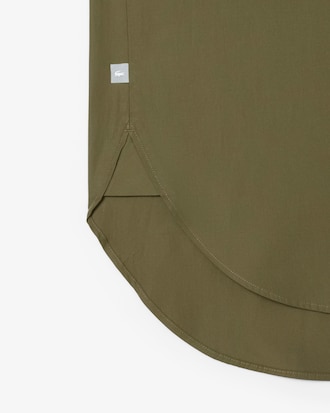 Camisa de popelín de algodón oversized