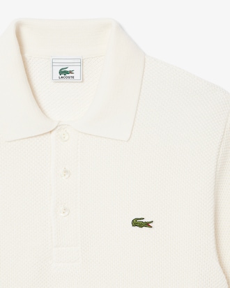Jersey de cuello polo inspirado en los archivos de fabricaci&oacute;n francesa